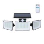 GRIFEMA Solar Strahler mit Bewegungsmelder – 280 LEDs, IP65 wasserdicht für Außen