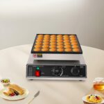 Mqwdxzfes 36-Loch Poffertjes Maker 950W – Professioneller Muffin-Backautomat für Gewerbe & Haushalt – Bild 2