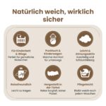 Little Dedi Bio-Baumwolle Babydecke 80x100 cm – GOTS Zertifiziert, Weich & Atmungsaktiv – Bild 5