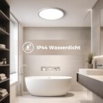Aphyni LED Deckenleuchte 40cm, 36W 3800lm – 5 Farbtemperaturen für jeden Raum – Bild 7