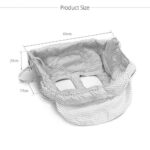 LeRan Baby Einkaufswagen Abdeckung – Universal Sitzkissen für Hochstuhl & Kinderwagen (Grau) – Bild 3