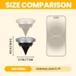 Solpex Solar Bodenleuchten 20er Set – Warmweiss LED Gartenbeleuchtung IP65 Wasserdicht – Bild 6