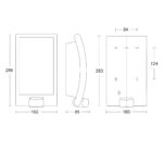 Steinel L 22 S Sensor-Aussenwandleuchte mit 180° Bewegungsmelder – Edelstahl-Design für sicheren Hauseingang – Bild 9