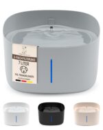 PRETTYPAW Hunde-Trinkbrunnen 7L mit Filter & LED – Leise Wasserversorgung für Hunde