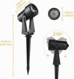 LED Gartenbeleuchtung 14M mit Fernbedienung & Timer – IP65 Strahler 3000K Warmweiss – Bild 7