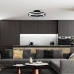 MeLiTec Deckenleuchte mit Ventilator DV06 – RGB-dimmbar, Timer & Fernbedienung – Bild 3