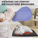 Voarge Elektrische Heizdecke 45 x 45 cm – 9 Temperaturstufen für Hunde, Katzen & Neugeborene – Bild 2