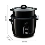 Tefal New Classic Reiskocher RK1038 – 5L Automatik mit Dampfgar-Funktion & Warmhalte – Bild 3
