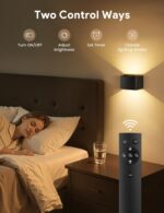 Ledronix Akku Wandleuchte mit Bewegungssensor & Fernbedienung – 3600mAh wiederaufladbar – Bild 6