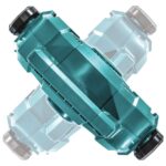 Makita DCF203Z Akku-Lüfter 18V – Mobiler Ventilator mit Schwenkfunktion – Bild 4
