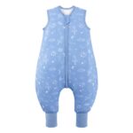 ToyaTec Baby Schlafsack XL mit Füssen 2,5 Tog – Bambusrayon Schlafdecke für Winter