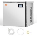 VEVOR Eismaschinenkopf 204 kg/Tag – Edelstahl Eisbereiter mit Touch-Display & Selbstreinigung – Bild 9