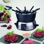 LITTLE BALANCE Fondue Gourmet 8 – Fondue-Set für 8 Personen mit Edelstahl & Thermostat – Bild 4
