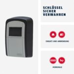 ABUS KeyGarage 707 Schlüsselbox mit 4-stelligem Zahlencode – Aluminiumgehäuse für 7 Schlüssel – Bild 3