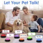 vsshe Haustier-Trainings-Buzzer mit Aufnahmefunktion – 6er Set für Hund & Katze – Bild 8