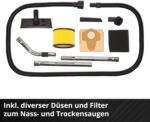 Einhell Akku-Nass-Trockensauger TE-VC 36/25 Li S-Solo – 25L Edelstahlbehälter, Power X-Change – Bild 7