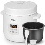 Bear 2-Tassen Reiskocher 300W – Kompakter Mini Rice Cooker mit Warmhaltefunktion