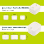 JOYAMI Mini Smart Reiskocher 0,8L mit Antihaftbeschichtung – Intelligente Kochsteuerung für 1–3 Personen – Bild 3