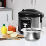 Amosfun Edelstahl Innentopf 1 Liter – Universeller Ersatztopf für Reiskocher – Bild 6