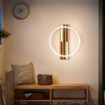 GBLY LED Deckenleuchte 38cm Holz – 24W Warmweiss 3000K für Wohnzimmer & Schlafzimmer – Bild 9