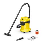 KÄRCHER WD 3 V-17/4/20 Nass-/Trockensauger – 1.000 W Mehrzwecksauger mit Patronenfilter