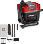 Einhell Professional Akku-Nass-Trockensauger TP-VC 18/10 Li BL – 18 V Brushless