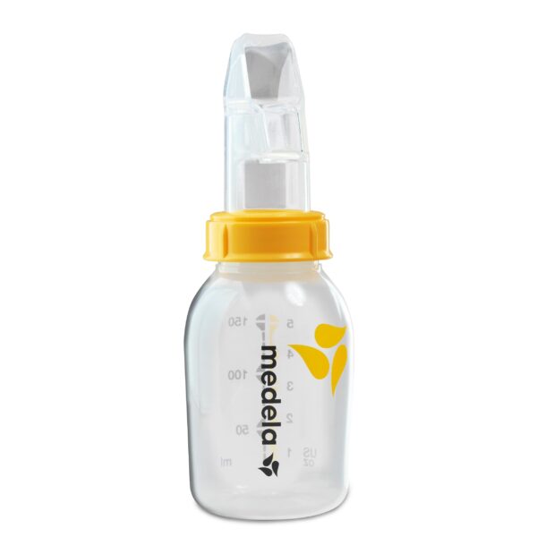 Medela SoftCup 150ml – Becherfoerderung mit Ventilkontrolle für Neugeborene