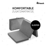 hauck Sleeper Reisebettmatratze 120x60 cm – Faltbar mit Tragetasche für Kinderreisebetten – Bild 3