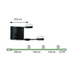 Paulmann Plug & Shine LED Gartenspieß Sting 3x6W dimmbar – Anthrazit Außenleuchte IP67 – Bild 15