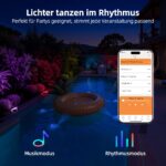 iLC RGBW LED Strahler 80W – 16 Millionen Farben mit Bluetooth Mesh & Timer (2er-Pack) – Bild 4