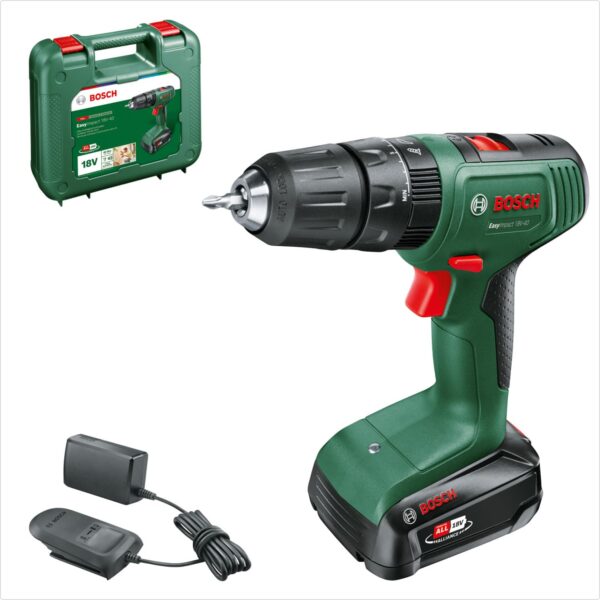 Bosch EasyImpact 18V-40 Akku-Schlagbohrmaschine – 3-in-1 Multitool mit 2.0Ah Akku
