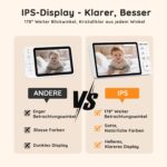 boifun nova Babyphone mit Kamera 5" 1080P – WLAN-frei mit Nachtsicht & 20h Akku – Bild 5