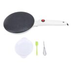 Brrnoo Elektrischer Crêpe-Maker 20 cm mit Temperaturregelung – Antihaft-Pfannkuchen für Frühstück – Bild 6