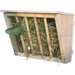 Kerbl Pet Heuraufe mit Sitzbrett 25x17x20cm – Futterstation für Kaninchen & Kleintiere – Bild 5