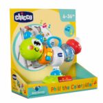 Chicco Spielzeug Hochstuhl Raupe – Elektronisches Lernspielzeug mit Saugnapf für 6-36 Monate – Bild 8