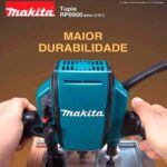 Makita RP0900 Oberfräse 900 W – Präzisionsfräse mit Absauganlage für Holzbearbeitung – Bild 3