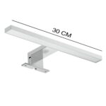 LED Spiegelleuchte 30 cm 550 lm 4000K Neutralweiß – IP44 Bad Wandlampe für Spiegel & Schrank – Bild 4