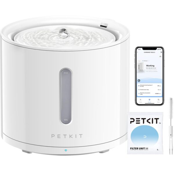 PETKIT EVERSWEET SOLO 2 Intelligenter Trinkbrunnen – App-gesteuert für Katzen & Hunde