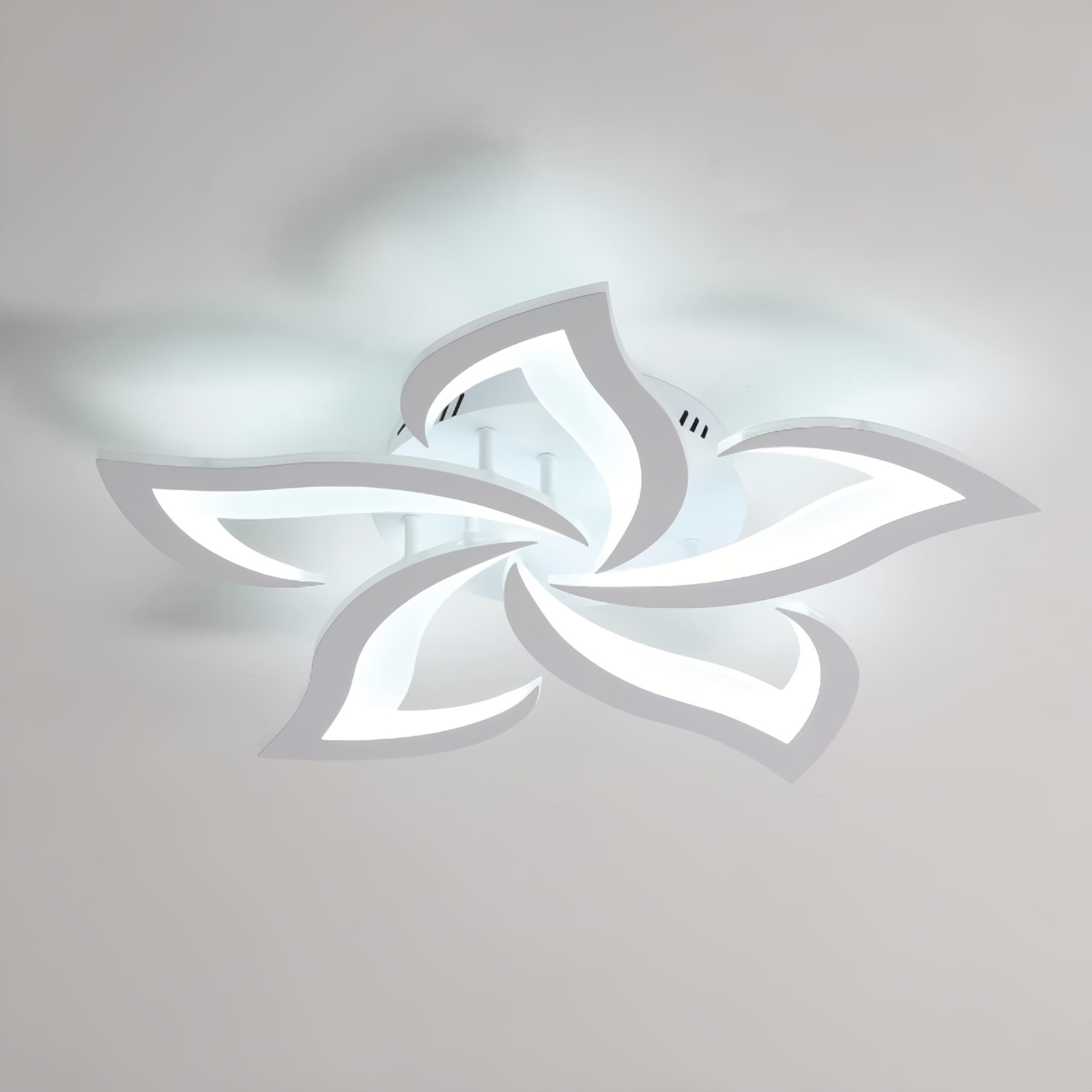 Comely LED Deckenleuchte 60W 6750lm – Blütenblatt-Design mit Kaltweiss 6500K