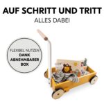 hauck Learn to Walk Plants – Lauflernwagen aus Holz mit Gärtner-Zubehör & Bremssystem ab 12 Monaten – Bild 5