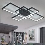 XIN'S LED Deckenleuchte 80W 90cm – Moderne Wohnzimmerlampe mit stufenloser Farbtemperatur – Bild 3
