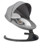 MoMi KENANI Babywippe bis 9 kg – Bluetooth & Fernbedienung für entspannte Eltern