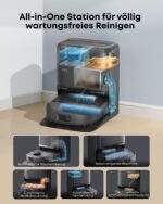 eufy HydroJet C28 Saugroboter mit Wischfunktion – 15.000Pa Saugkraft & 5-in-1 Station – Bild 7