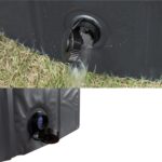 Purlov Faltbarer Hundepool 100x30 cm – 230L Gartenpool mit Ablaufventil für Hunde – Bild 8
