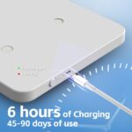 NARUNDREN LED-Deckenleuchte mit Bewegungsmelder – 6000mAh Akku, 3 Farbtemperaturen – Bild 2