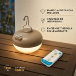 Newgarden Cherry LED Campinglampe – 900 Lumen mit Magnet, Haken & Fernbedienung – Bild 6