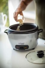 Russell Hobbs Reiskocher XL 5L mit Dampfgarer – Edelstahl Schongarer mit Warmhaltefunktion – Bild 5