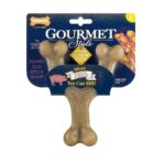 Nylabone MAX Strong Kauspielzeug Gross mit Speckgeschmack – Zahnpflege für Hunde bis 23 kg – Bild 2
