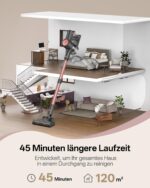 Vexilar V10PRO Akku Staubsauger Kabellos 45kPa – Ultraleicht & 6-in-1 für Tierhaare – Bild 4