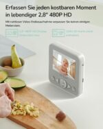Dr.Care Babyphone mit Kamera ohne WLAN – 2,8" HD Display, 300m Reichweite & Nachtsicht – Bild 4